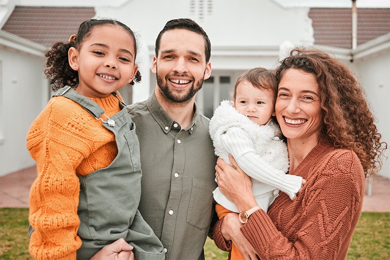 Services Family Getting Buyer's Inspection