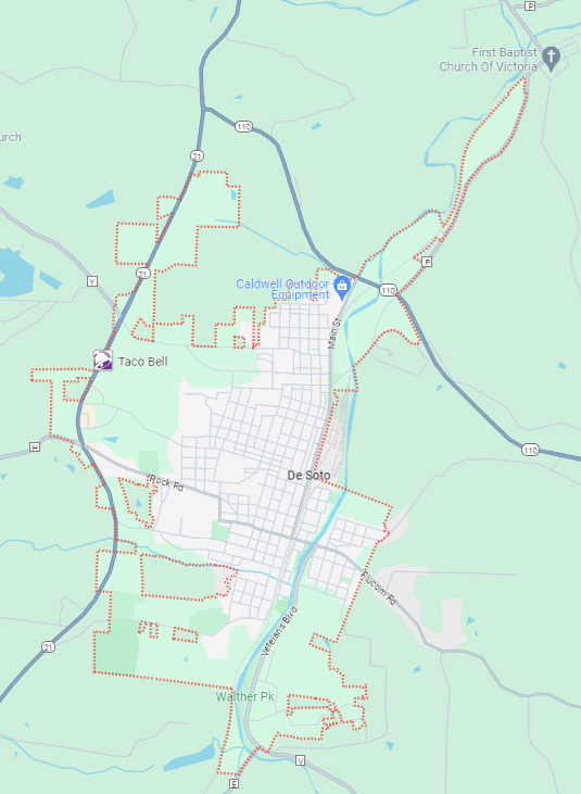 DeSoto Map